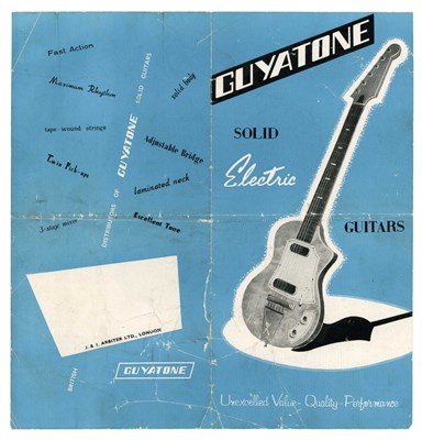 Lot 376 - Johnny ‘Guitar’ Byrne Owned Guitar (Japan)