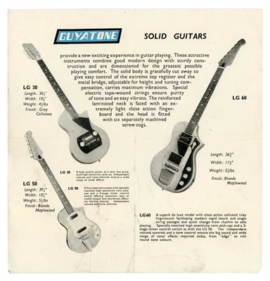 Lot 376 - Johnny ‘Guitar’ Byrne Owned Guitar (Japan)