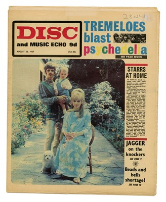 Lot 380 - Disc & Music Echo Music Paper 1967 Complete Run (UK)