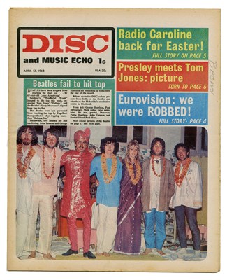 Lot 381 - Disc & Music Echo Music Paper 1968 Complete Run (UK)
