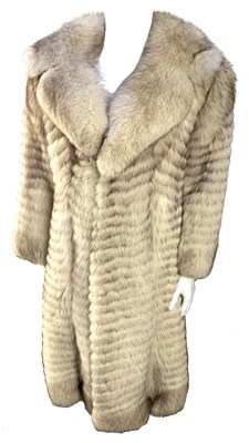 Lot 70 - Elton John Owned & Worn Fur Coat With Handwritten Note (Sweden)